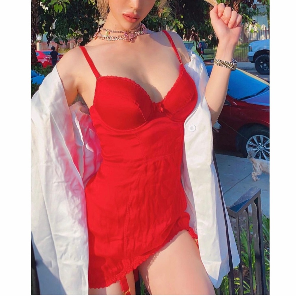 ⛔️SOLD♥️ Agent Provocateur Ultra Sexy Silk Slip Dress🔥